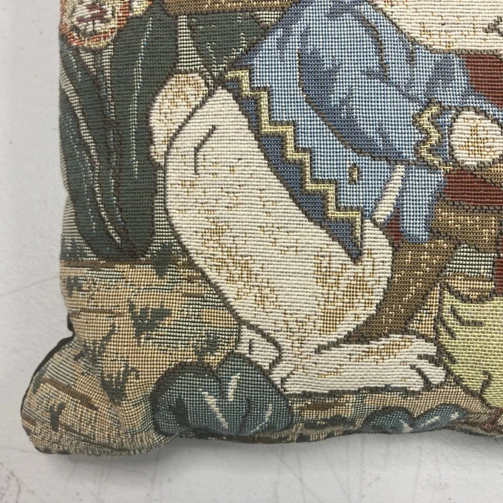 Vtg Farmer Peter Rabbit/Bunny‎ Tapestry Pillow Easter 12